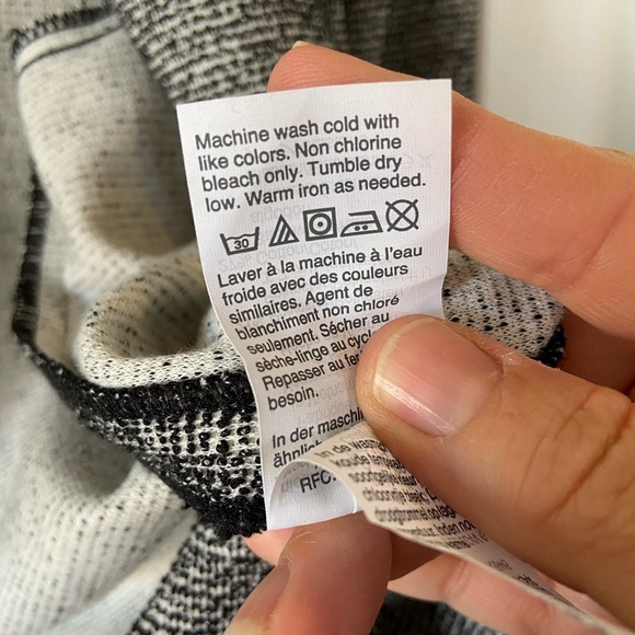 J. Crew 365 Cropped Jacket Open Black Marled Size Small - Picture 5 of 5